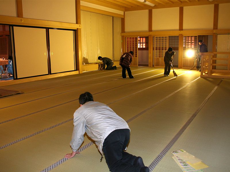 熊本城本丸御殿の内部